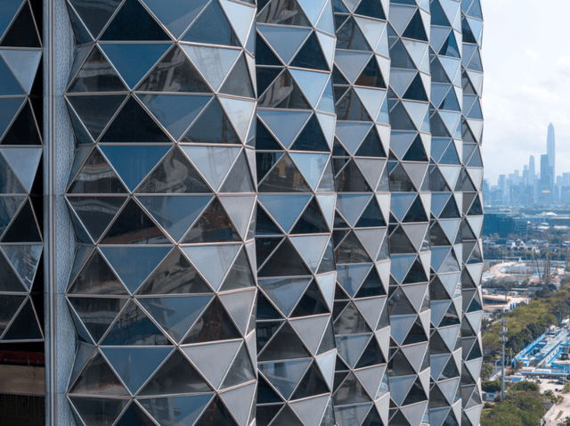 50亿!388米!深圳“螺纹钢大厦”幕墙封顶