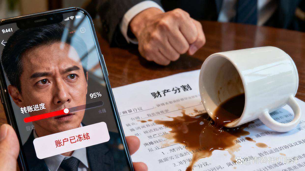 离婚前1小时，前夫偷偷给白月光转50万，助理突闯进来：账户冻结！公司早破产了