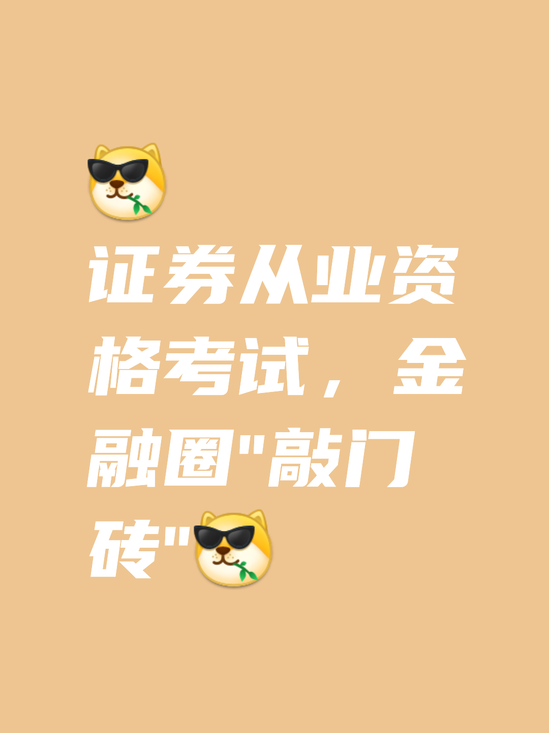 证券从业资格难吗(证券从业资格证好考吗难度大吗) 证券从业资格难吗(证券从业资格证好考吗难度大吗)