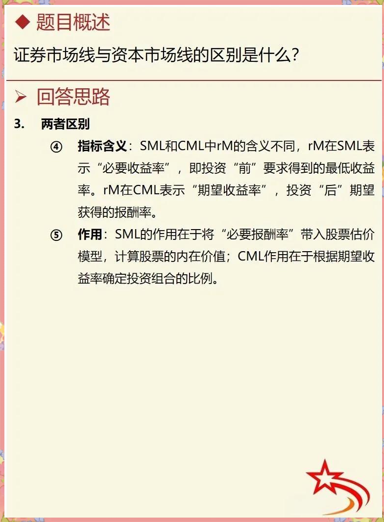 证券市场线是(证券市场线是sml吗) 证券市场线是(证券市场线是sml吗)